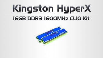 Review: Kingston HyperX 16GB 1600MHz DDR3 RAM kit