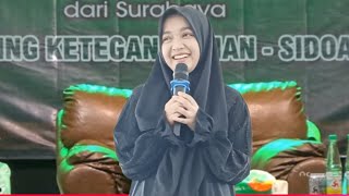  Ning Umi Laila hari Santri Nasional  Ketegan Taman Sidoarjo