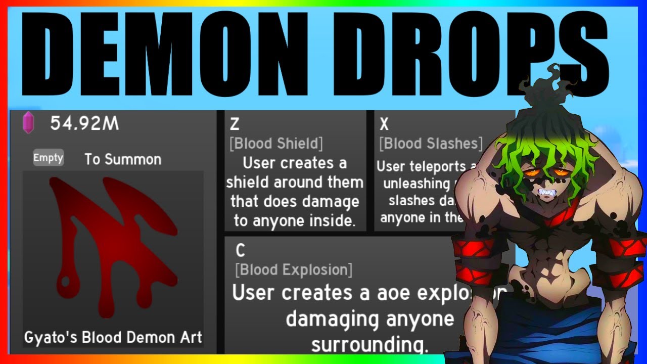 all-demon-boss-drops-dimension-6-anime-fighting-simulator-youtube