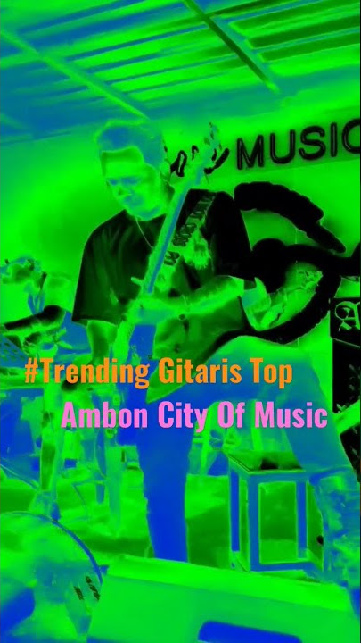 #Shorts l #Trending Top Gitaris Red Stone Band  _ Ambon City Of Music