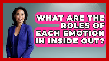 What Are the Roles of Each Emotion in Inside Out? - The Animation Reel