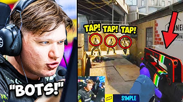 S1MPLE IS MAKING PROS LOOK LIKE ACTUAL BOTS!! CSGO Twitch Clips