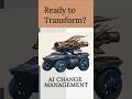 8 Weeks to an AI-Ready Team #aileadership #transformation