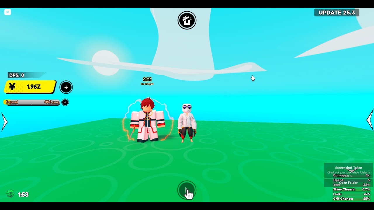 I Crafted Shiny Secret Prodigious Knight in Anime fighter Simulator | Roblox