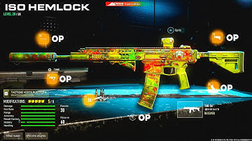 the *NO RECOIL* ISO HEMLOCK is BROKEN in WARZONE 2!  😯 (Best ISO HEMLOCK Class Setup) - MW2
