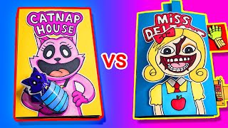 Poppy Playtime Chapter 3🧺 vs Poppy Playtime Chapter 3👩 (Game Book Battle, Horror Game, Paper Play)