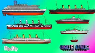 SHIPS FAMOUS SINKING in FlipaClip⚓🚢