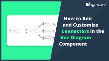How to Add and Customize Connectors in the Vue Diagram Component