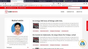 Wordpress Theme Development part-24. How to Create nice Author Page on Wordpress (author.php) part-2