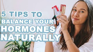 HOW TO BALANCE HORMONES NATURALLY || For Hormonal Acne, PCOS, Endometriosis, Coming off the pill! by Madison Dohnt 47,207 views 3 years ago 12 minutes, 33 seconds