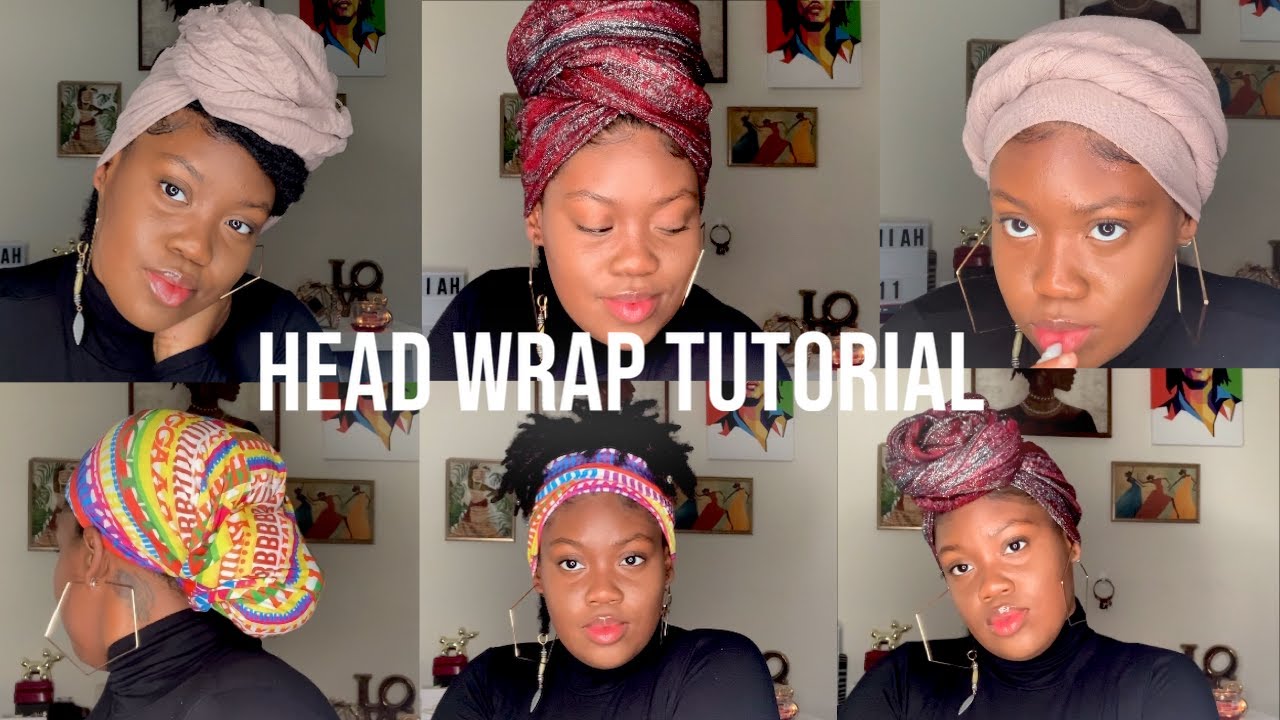 HOW TO HEAD WRAP TUTORIAL | SUPER EASY BEGINNERS GUIDE| VERY DETAILED ...