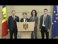 Briefing de presă al președintei Comisiei juridice, numiri și imunități, Olesea Stamate