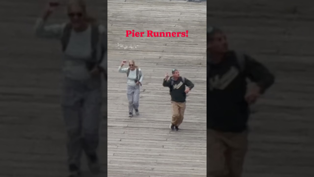 🏃‍♂️ PIER RUNNER! 😱 Will They Make It Back to the Cruise Ship?!