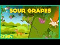 THE FOX and THE SOUR GRAPES Story in English | Short Story for Kids By Mumbo Jumbo