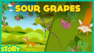 THE FOX and THE SOUR GRAPES Story in English | Short Story for Kids By Mumbo Jumbo