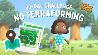 Day 1: Finding the BEST Map! | NO Terraforming 30Day Challenge // ACNH