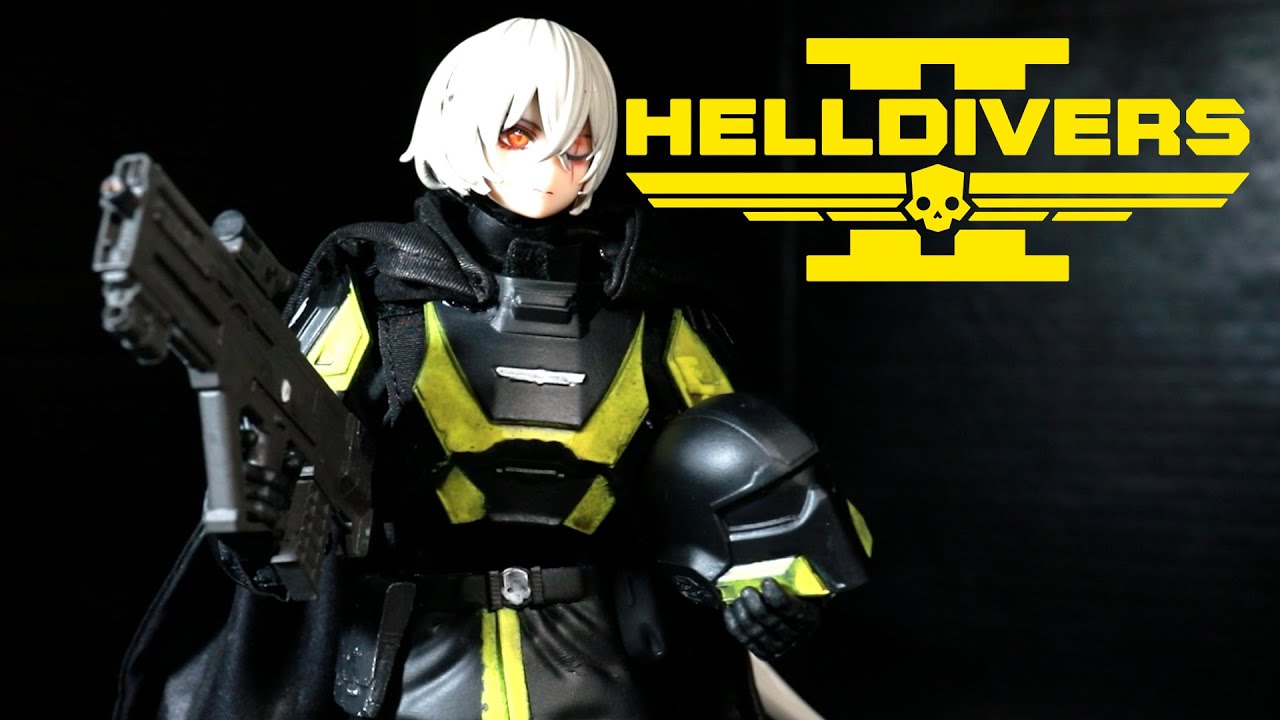 Reznya becomes a Helldiver for Halloween | HFC Kit Tutorial - YouTube