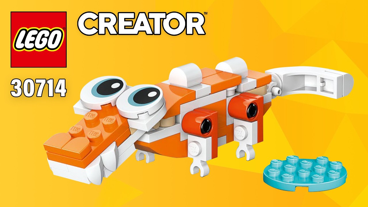 笹様オーダーページ LEGO Crocodile (30714) from Creator 3in1 Orange Cat | Alternate