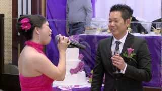 Bride's Singing Performance - A Chinese Wedding Video Golden Court Restaurant Toronto Videographer