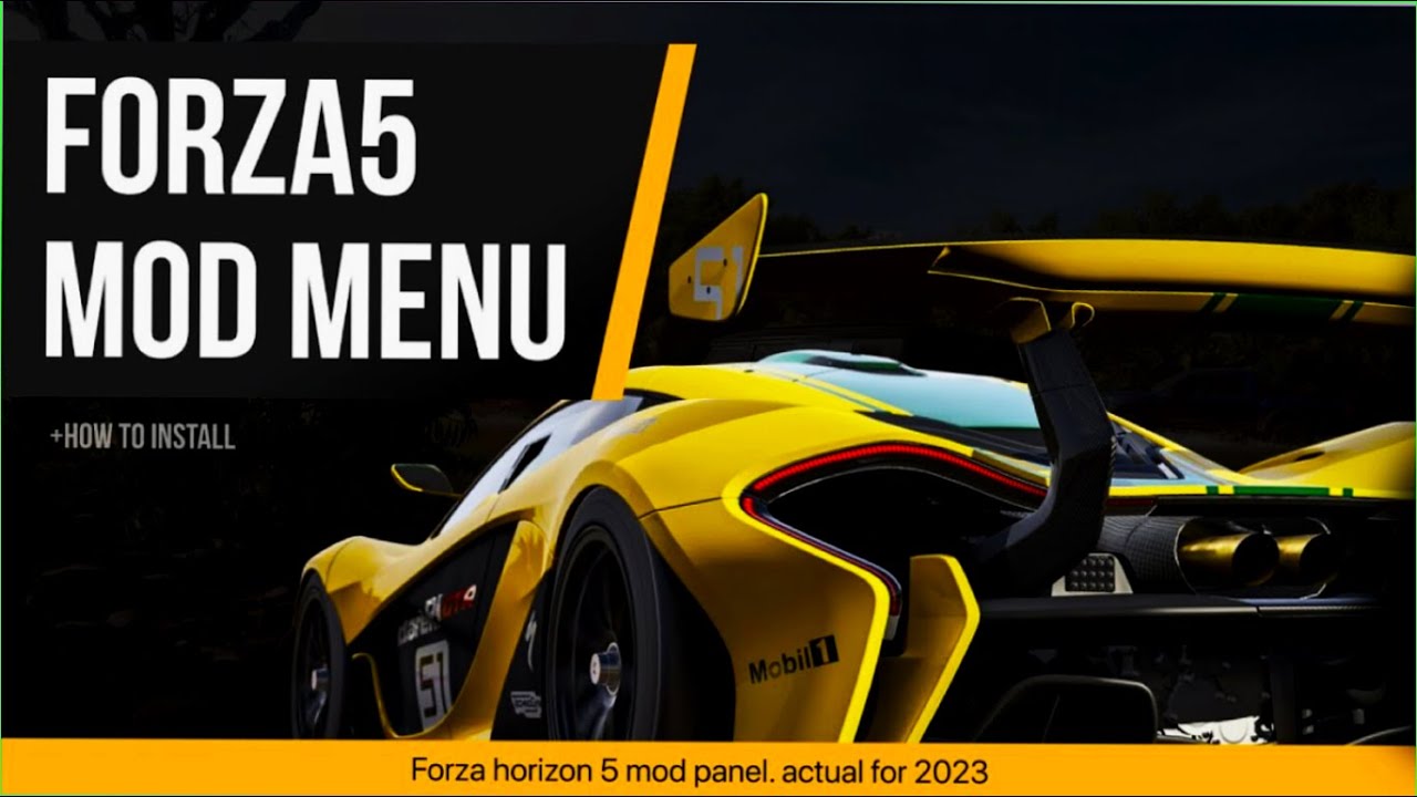 Forza Horizon 5 Mod Menu 2023 | FH5 Mod Menu - YouTube