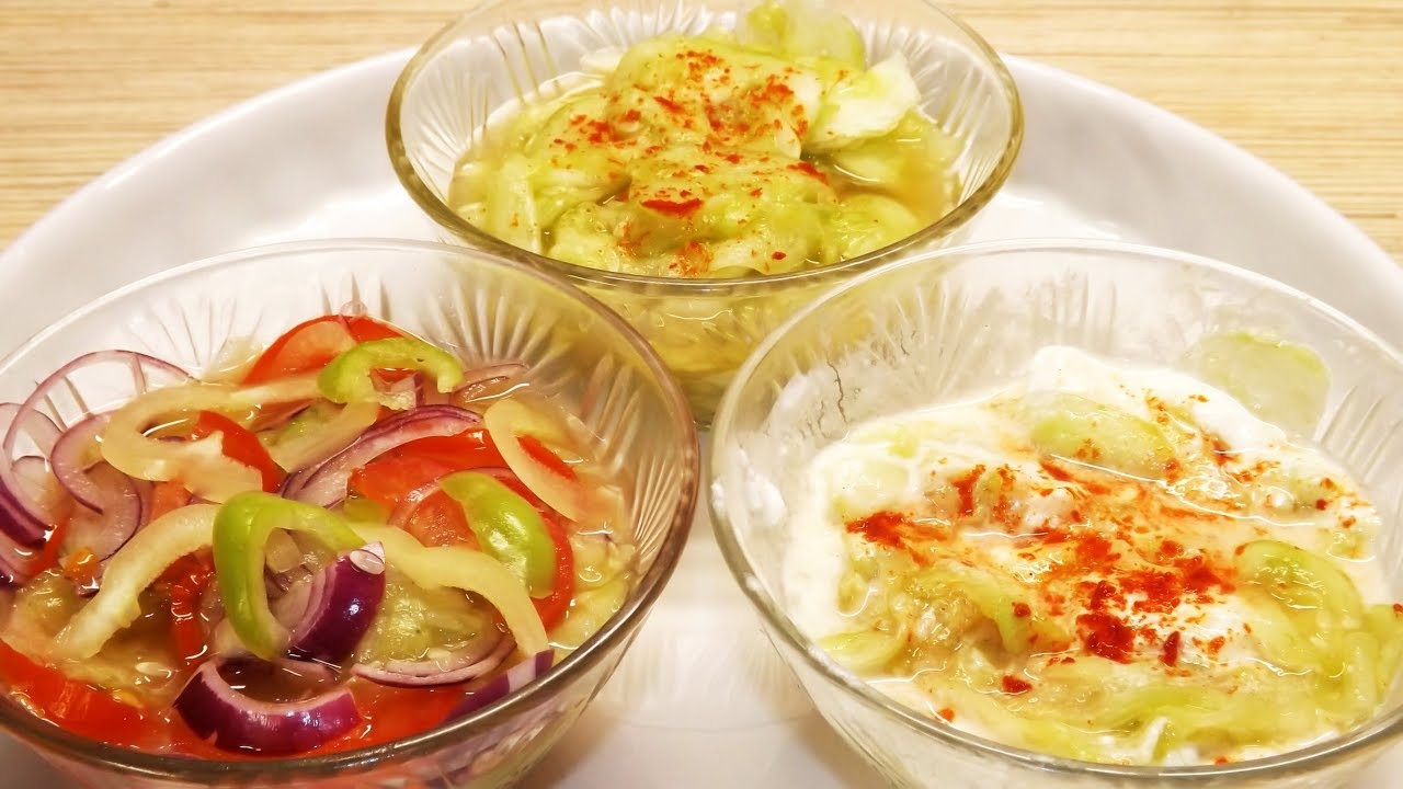 Uborkasaláta szabolcsiasan ( 3 verzió )