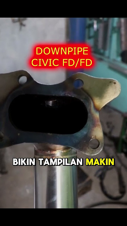 Downpipe Civic FD FB PNP R1 Racing – Suara Garang & Tenaga Naik!