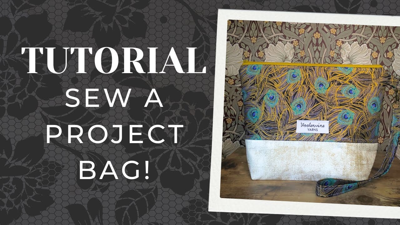 Large Dresden Project Bag - Free Bag Pattern and Tutorial