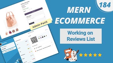 MERN Stack E-Commerce in Hindi: #184 - Working on Review List – Fetch Admin Products