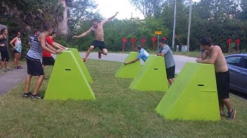 Michael Running the Quintuple Steps