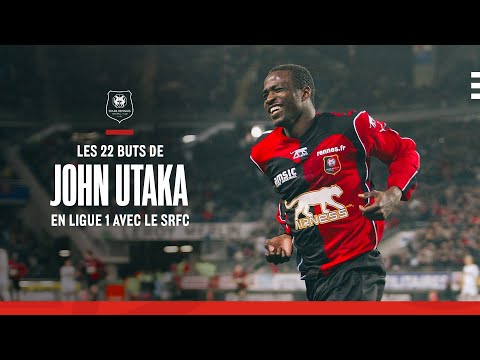 Les 22 buts de John Utaka en Ligue 1 avec le Stade Rennais F.C.