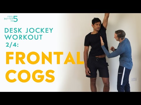 Desk Jockey Workout 2/4: Frontal Cogs