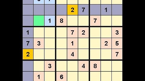 How to Solve Washington Times Sudoku Difficult May 21, 2022