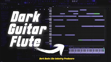 How To Make CRAZY Guitar Flute Melodies From Scratch (Cubeatz, Pvlace 2022) | FL Studio Tutorial