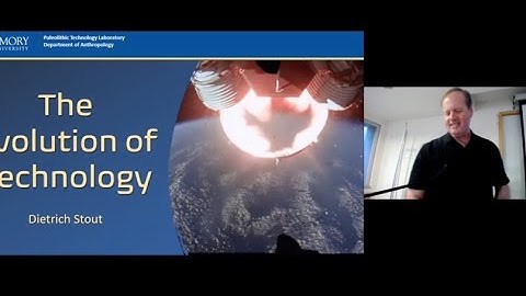 Dietrich Stout | The Evolution of Technology | Lecture at Tel Aviv University