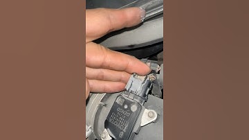 Fix mass airflow sensor loss connection #shortvideo #automobile
