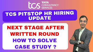 TCS Pitstop HR Hiring Next Rounds | GD + Case Study Solved + Interview Tips by Saksham Sharma