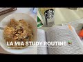 La mia STUDY ROUTINE 🗓 *aggiornata*