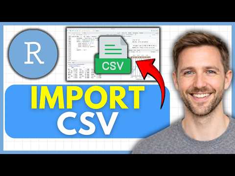 How To Import A CSV File To RStudio Using The read.csv Function (EASY) 2026