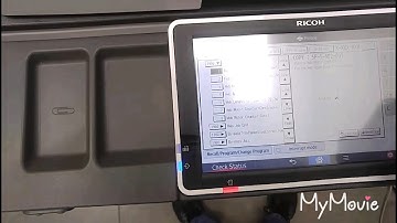 Cleaning WEB error Ricoh 7503