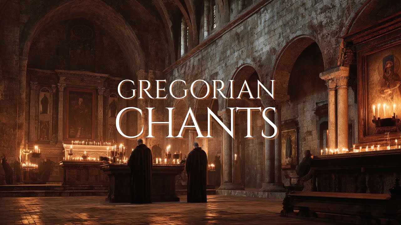 Sacred Gregorian Chant | Ancient Latin Prayer in a Medieval Church