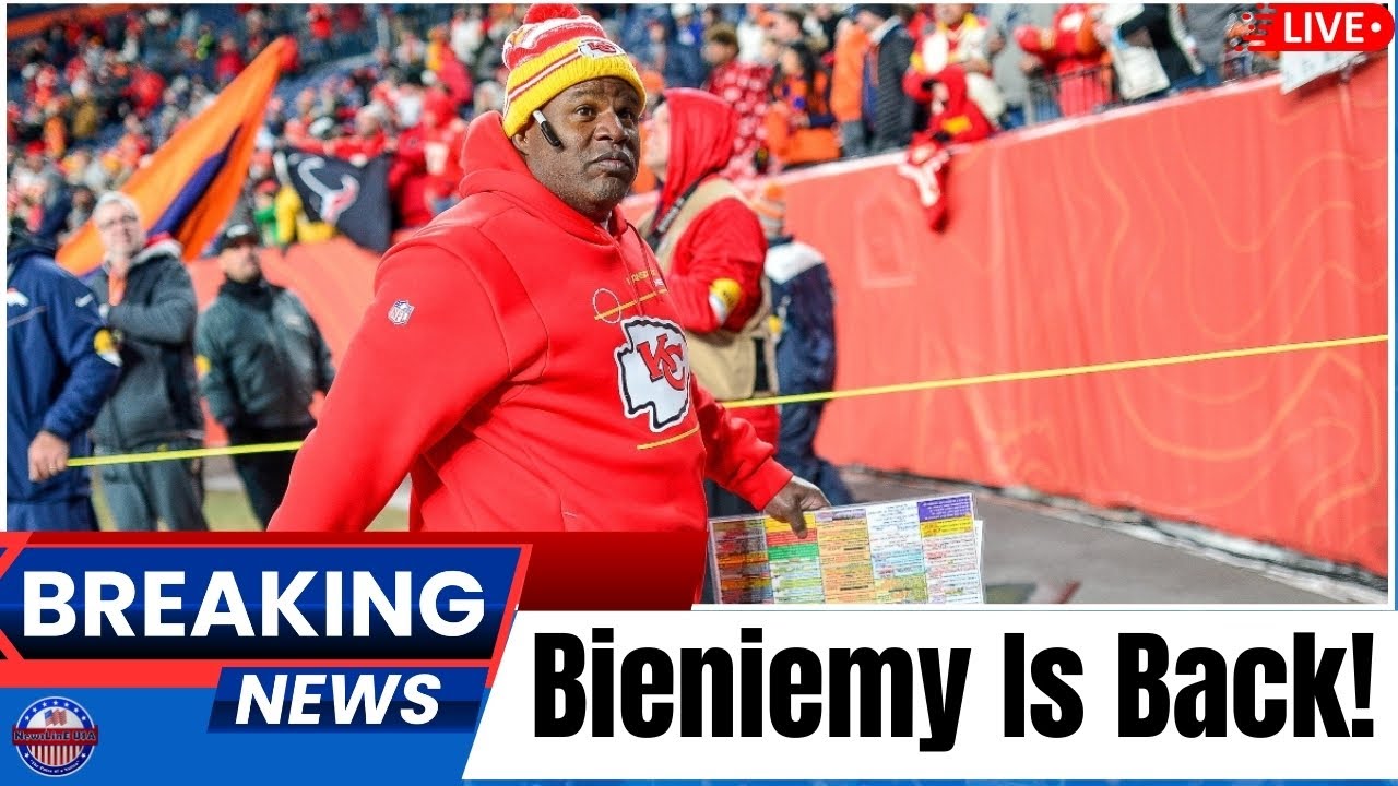 Shocking Eric Bieniemy Returns! Chiefs’ Offense Revival?🔴 LIVE BREAKING NEWS