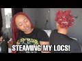 STEAMING MY LOCS