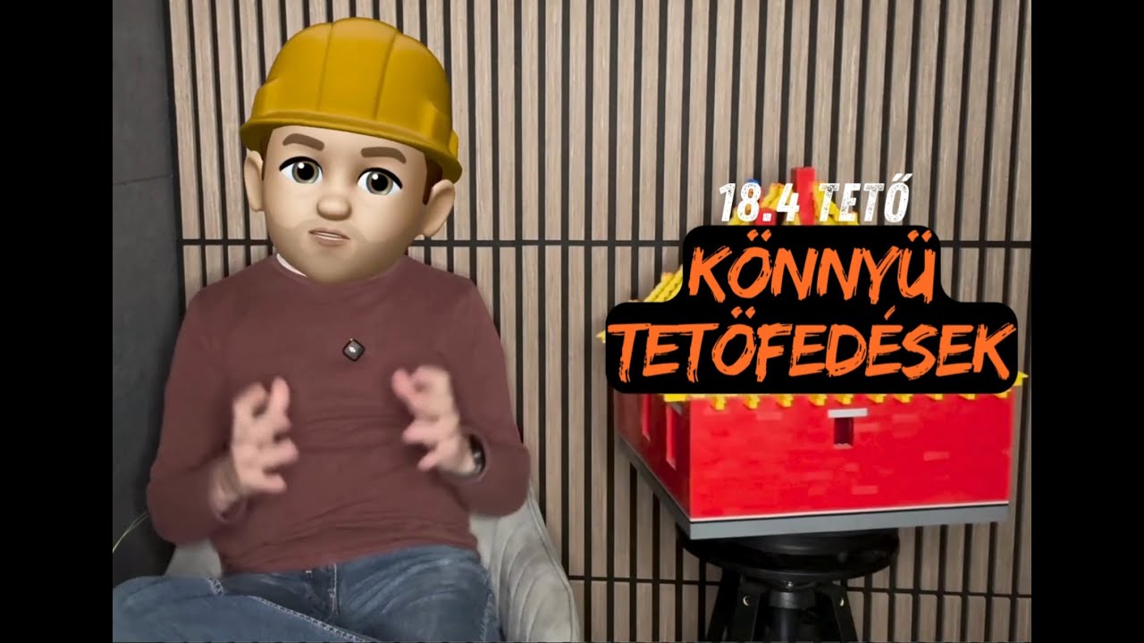 18.4 Könnyű tetőfedések