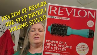 Revlon One Step Dryer/Volume Styler Review