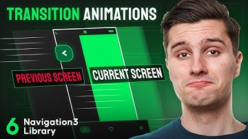 Screen Transition Animations With Navigation3 (CMP & Native Android)