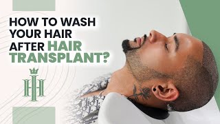 How to wash your hair for the first 9 days after Hair Transplant?