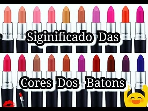 Vídeo: O Significado Secreto Da Cor Do Batom