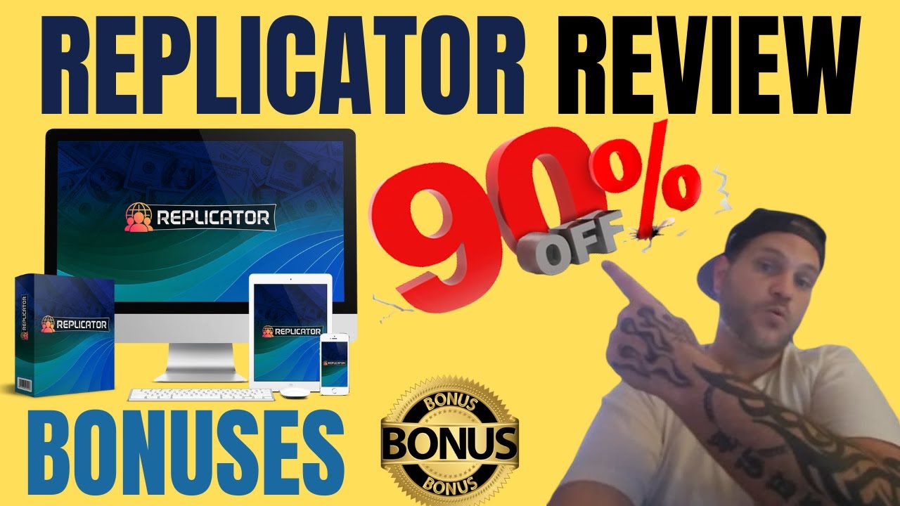 Replicator Review |SUPER BONUSES | Replicator 90% OFF HERE