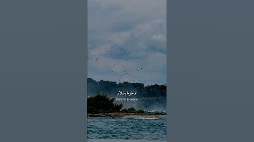 سورة ق الآيات 34-35 | ادخلوها بسلام ذلك يوم الخلود | بصوت القارئ ياسر الدوسري ✨️