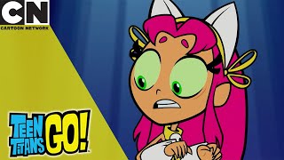 Teen Titans Go! | Starfire Vs. Wonder Woman | Cartoon Network UK 